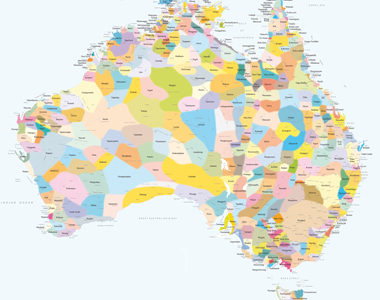 Aboriginal Map of Australia